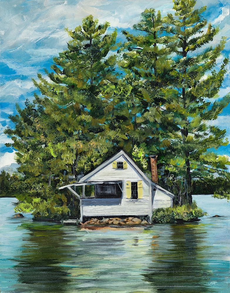 Lake House art print by Julie DeRice for $57.95 CAD