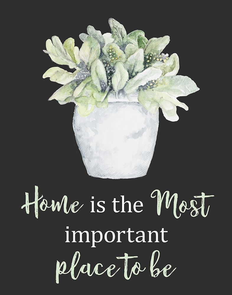 Home Is The Most Important Place art print by Janice Gaynor for $57.95 CAD