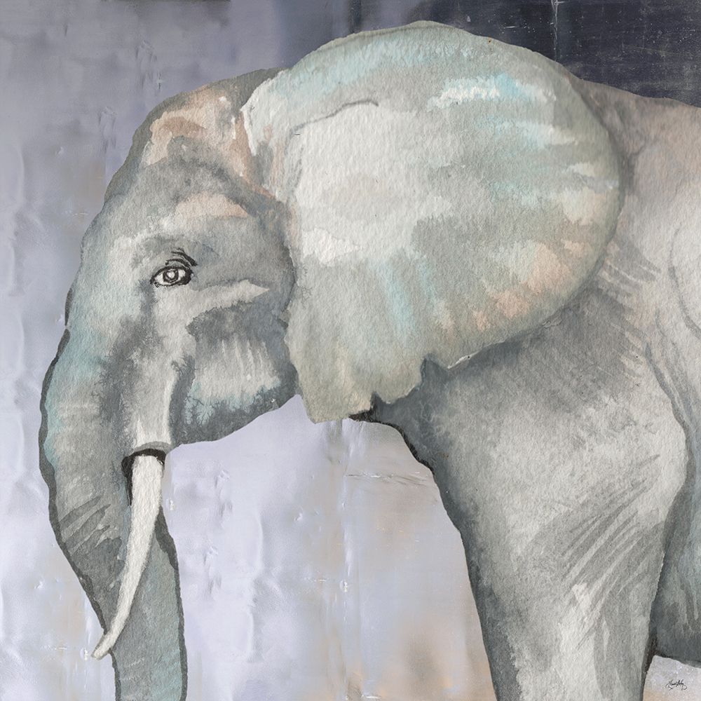 Elephant art print by Elizabeth Medley for $57.95 CAD