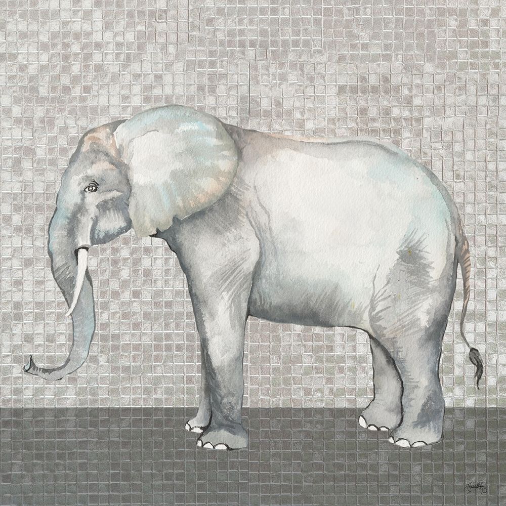 Introspective Elephant art print by Elizabeth Medley for $57.95 CAD