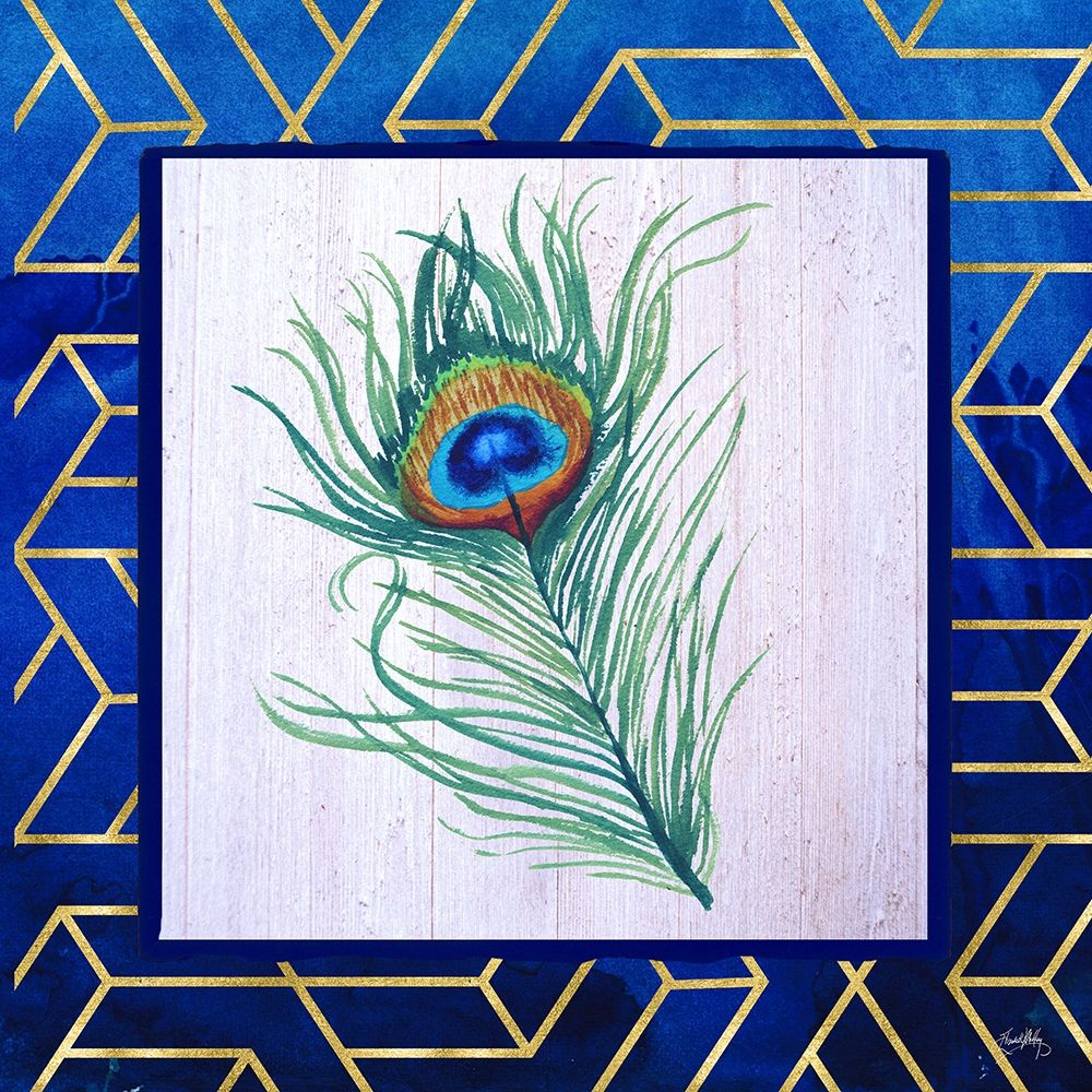 Peacock Feather II art print by Elizabeth Medley for $57.95 CAD