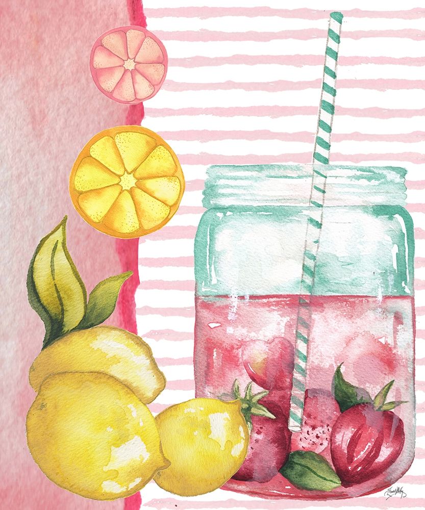 Cool Refreshments I art print by Elizabeth Medley for $57.95 CAD