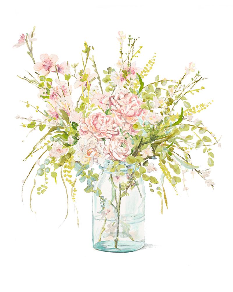 Flowers in Glass Vase art print by Patricia Pinto for $57.95 CAD