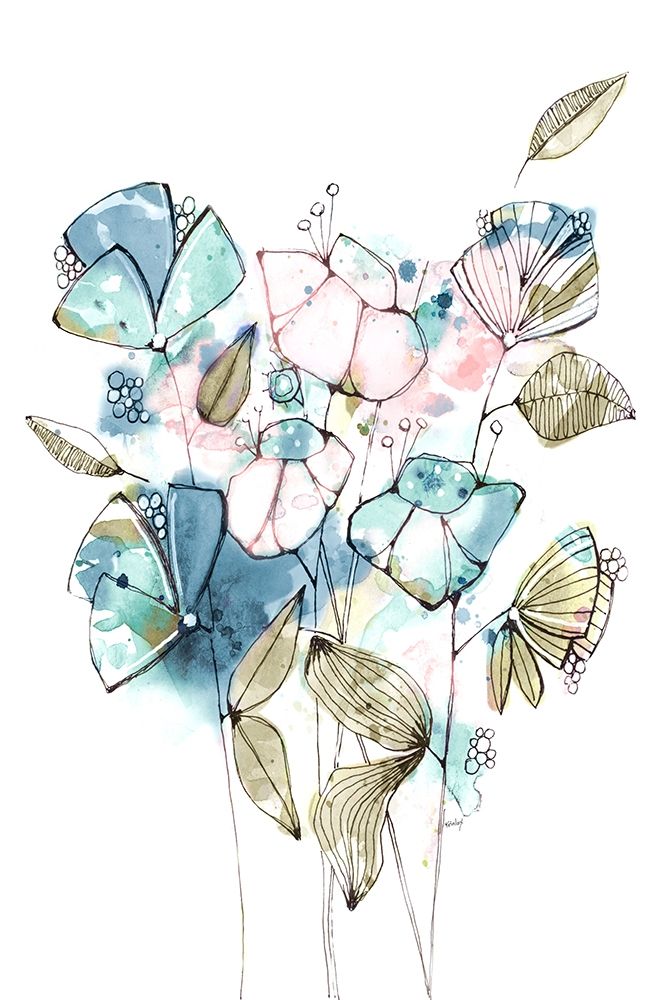 Blooming Spring I art print by Krinlox for $57.95 CAD