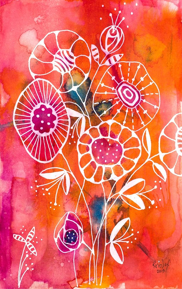 Brightest Blooms art print by Krinlox for $57.95 CAD