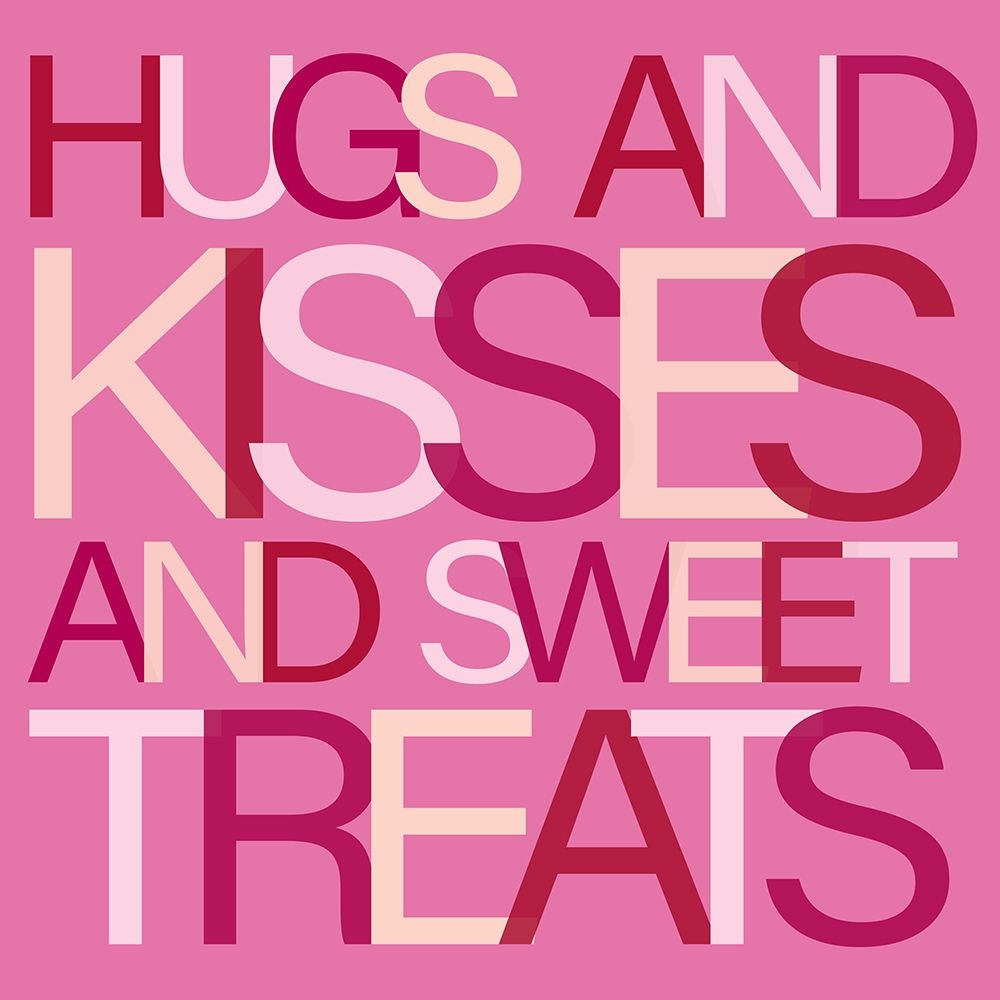 Hugs and Kisses art print by SD Graphics Studio for $57.95 CAD