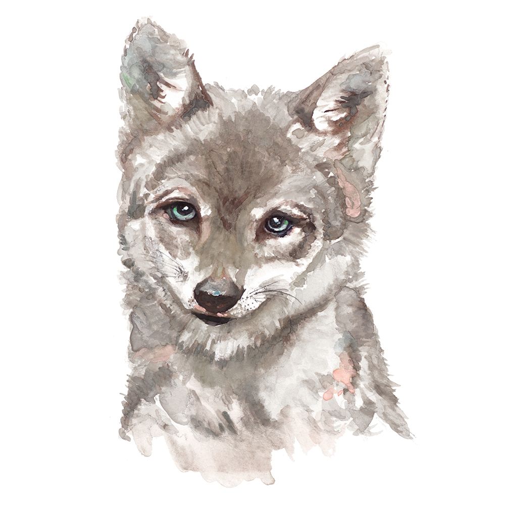 Baby Wolf art print by Patricia Pinto for $57.95 CAD