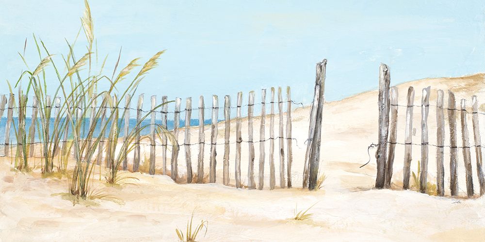 Beach Fence art print by Patricia Pinto for $57.95 CAD