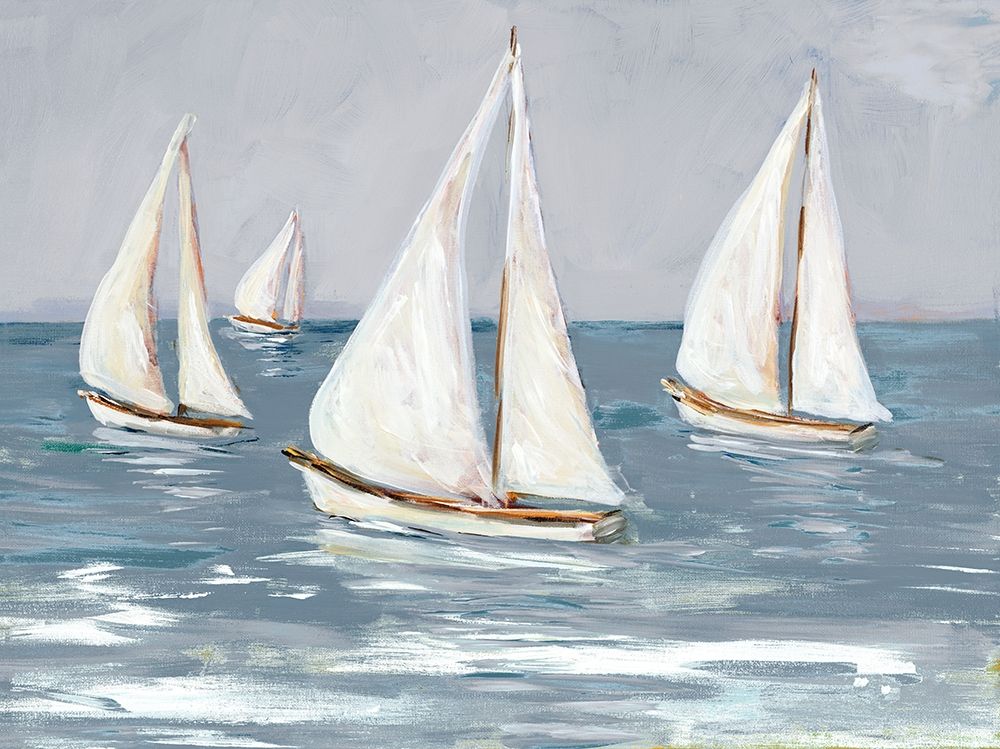 Sailing Calm Waters I art print by Julie DeRice for $57.95 CAD