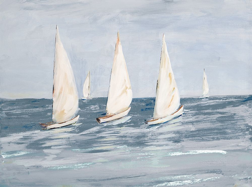 Sailing Calm Waters  II art print by Julie DeRice for $57.95 CAD