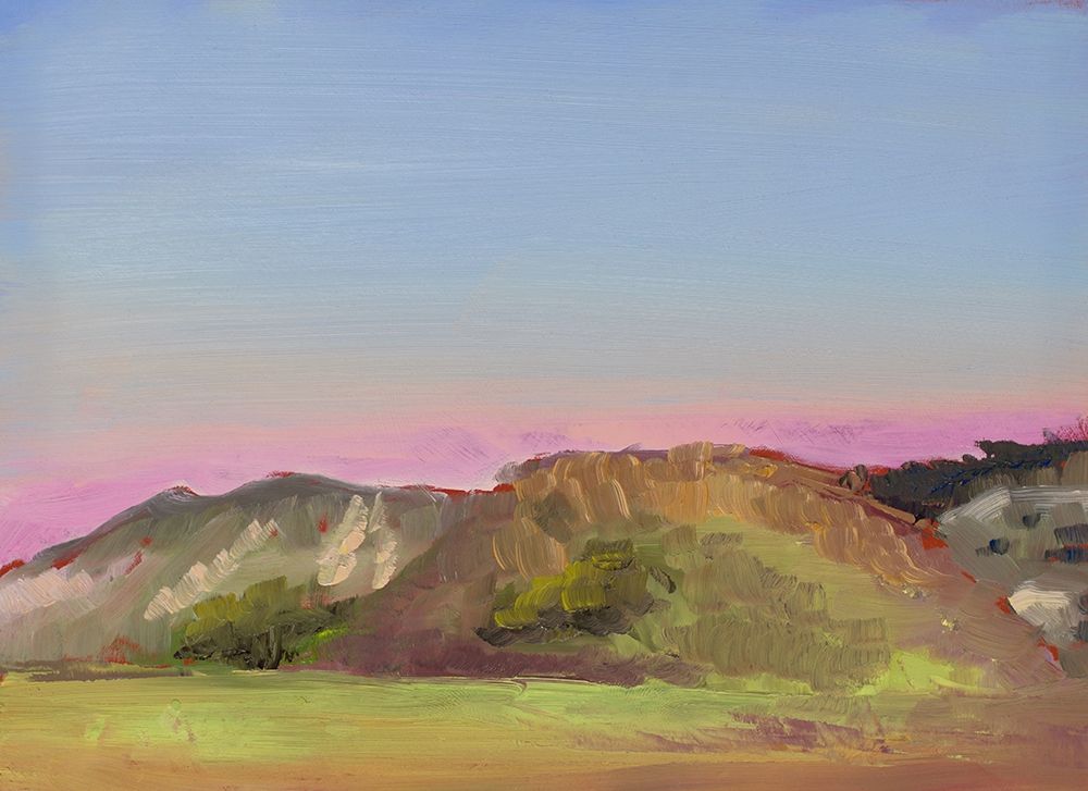 Sunset Mountains art print by Jenny Green for $57.95 CAD