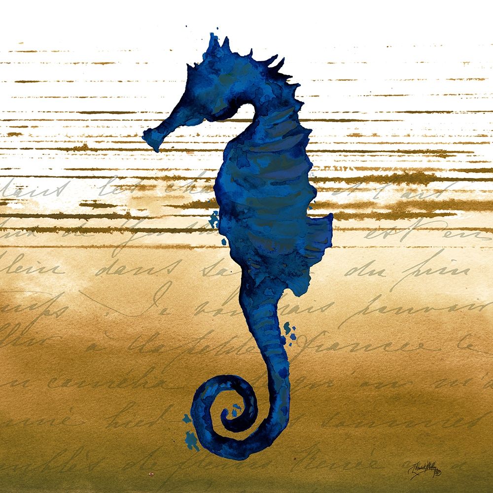 Coastal Blue III art print by Elizabeth Medley for $57.95 CAD
