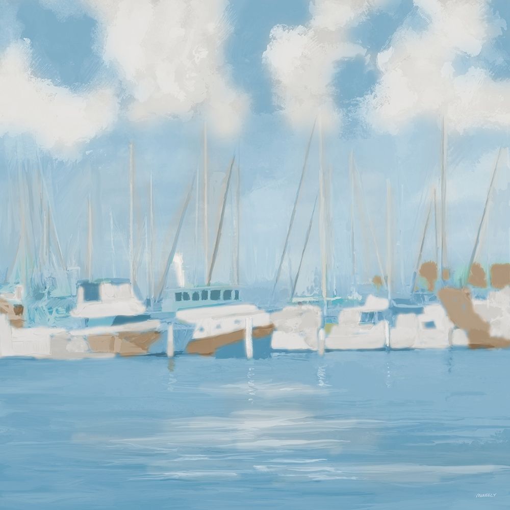 Golf Harbor Boats II art print by Dan Meneely for $57.95 CAD