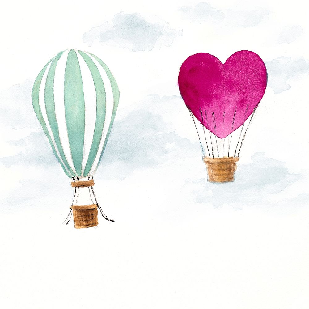 Hot Air Balloons art print by Lanie Loreth for $57.95 CAD