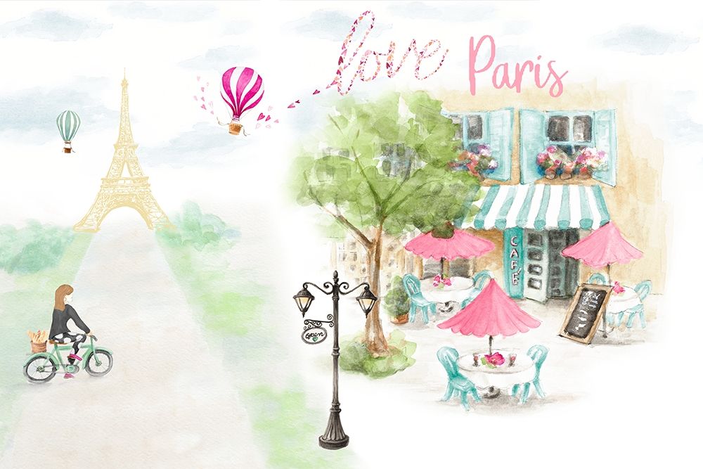Love Parisian Life art print by Lanie Loreth for $57.95 CAD