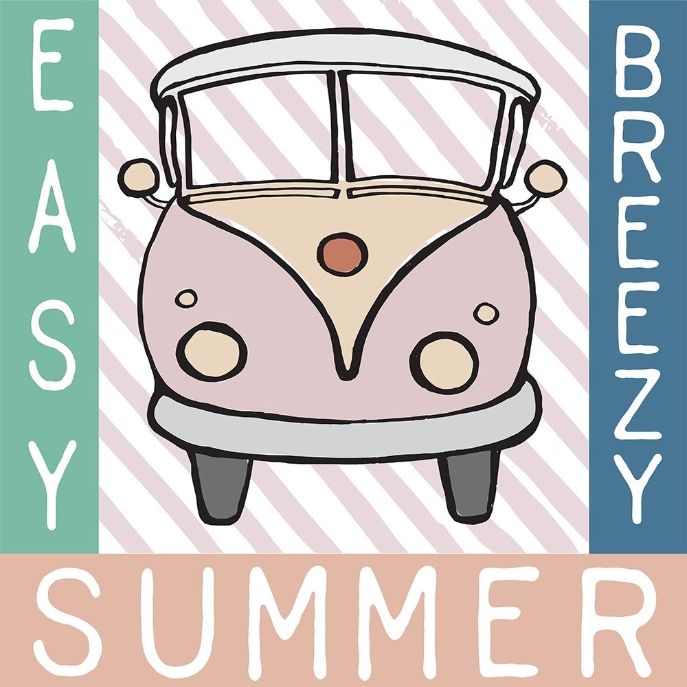 Easy Breezy Summer art print by Elizabeth Medley for $57.95 CAD