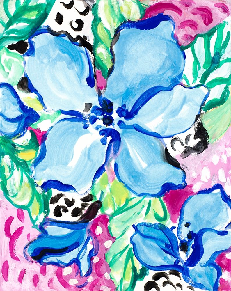 Blooming Blues art print by Lanie Loreth for $57.95 CAD