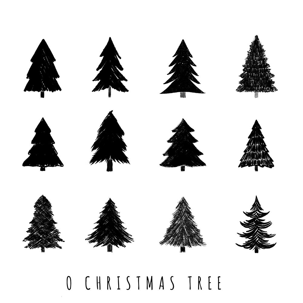 O Christmas Tree art print by Emily Navas for $57.95 CAD
