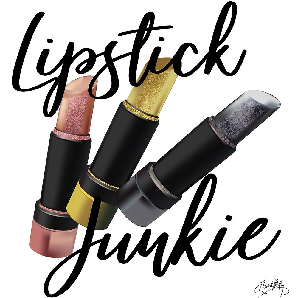 Lipstick Junkie art print by Elizabeth Medley for $57.95 CAD