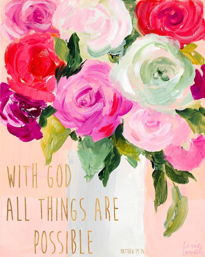 With God art print by Lanie Loreth for $57.95 CAD