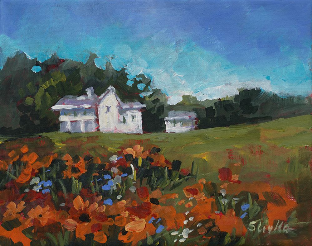 Home By The Coast art print by Jane Slivka for $57.95 CAD