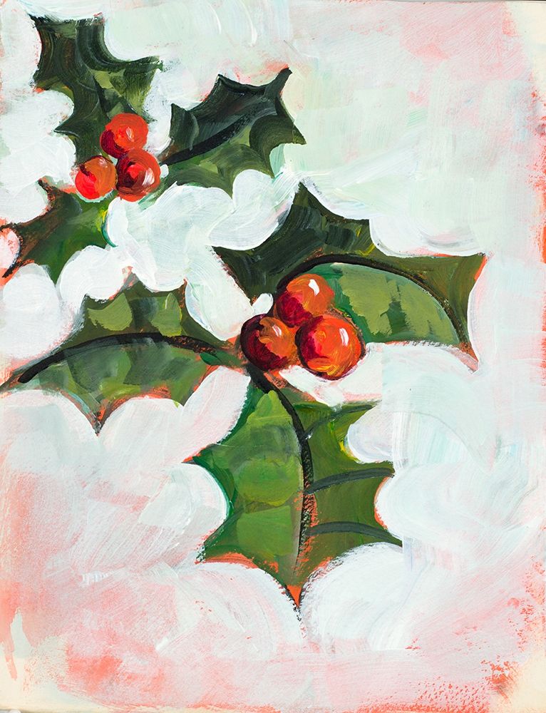Mistletoe Holiday art print by Jane Slivka for $57.95 CAD