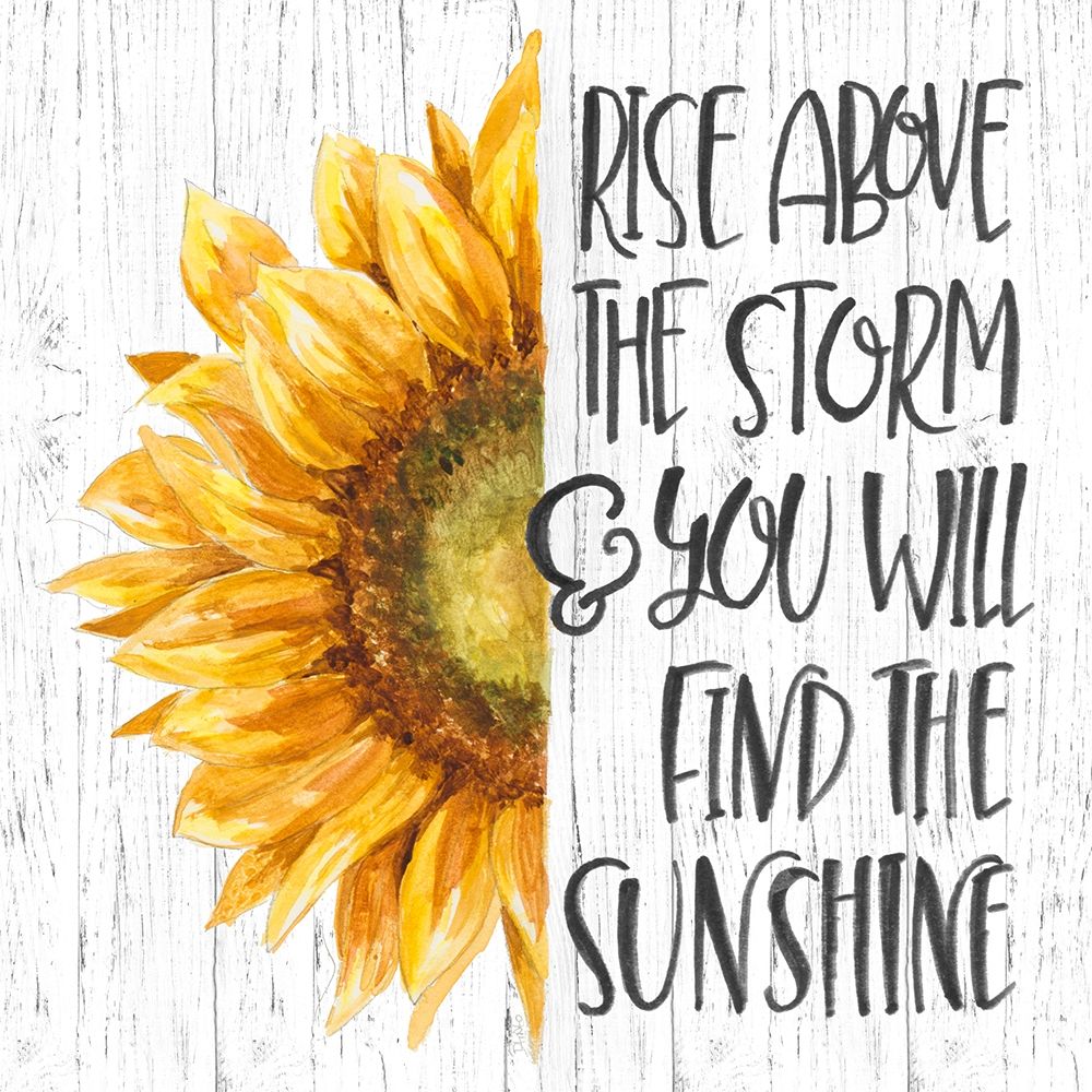 Rise Above The Storm art print by Patricia Pinto for $57.95 CAD
