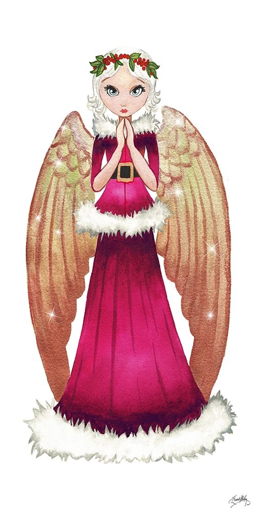 Christmas Angel I art print by Elizabeth Medley for $57.95 CAD