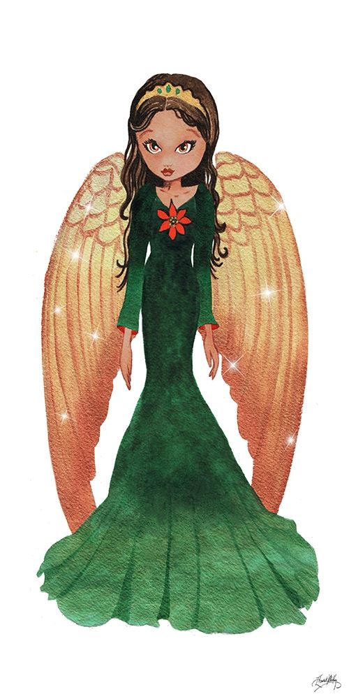 Christmas Angel II art print by Elizabeth Medley for $57.95 CAD
