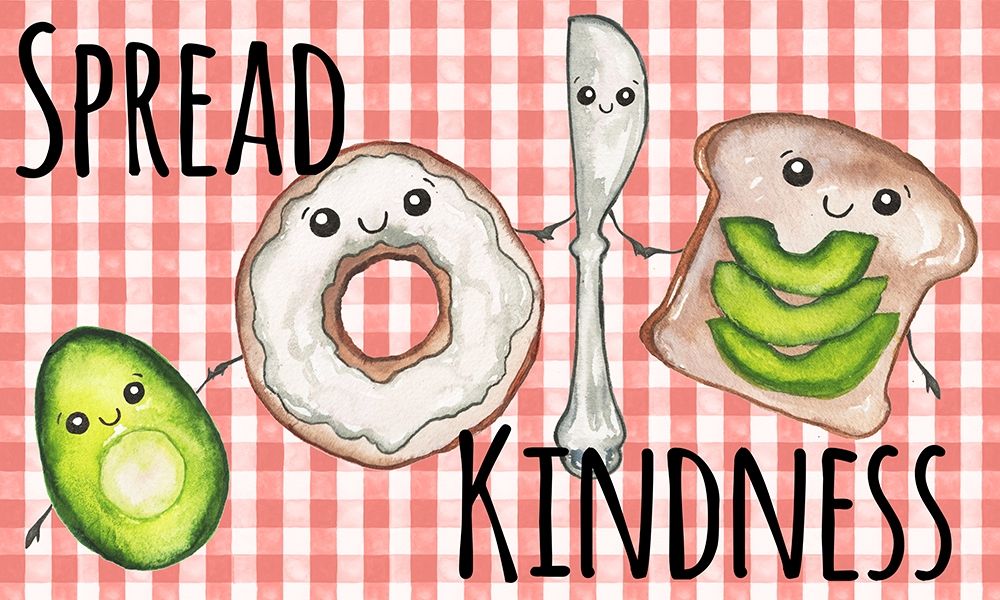 Spread Kindness art print by Elizabeth Medley for $57.95 CAD
