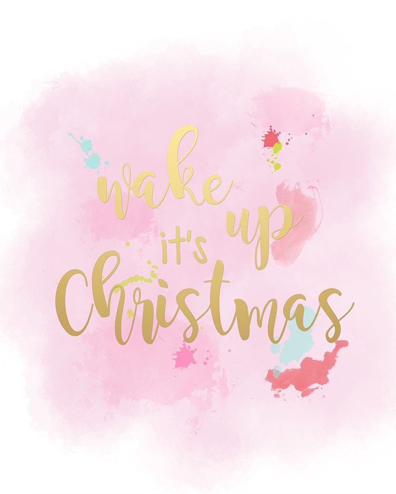Wake Up Its Christmas art print by Anna Quach for $57.95 CAD