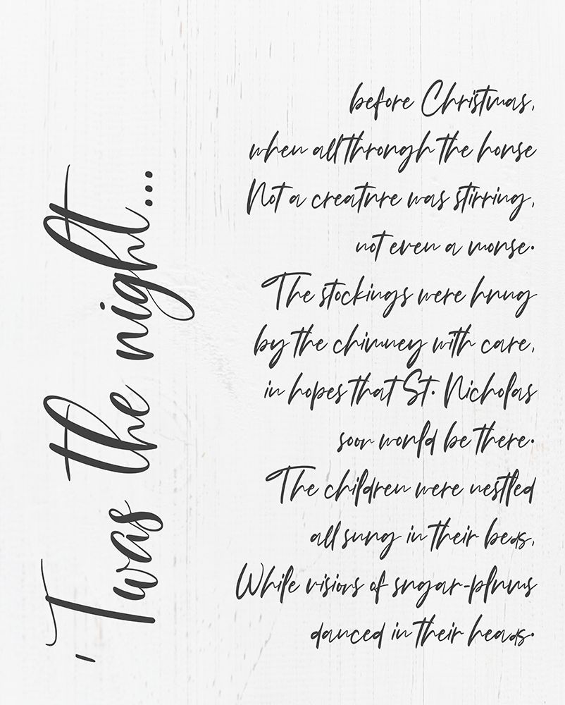 Twas The Night Before Christmas art print by Anna Quach for $57.95 CAD