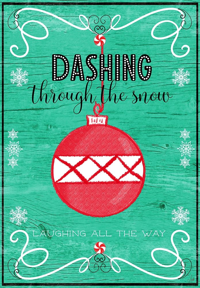 Dashing Through The Snow art print by Andi Metz for $57.95 CAD