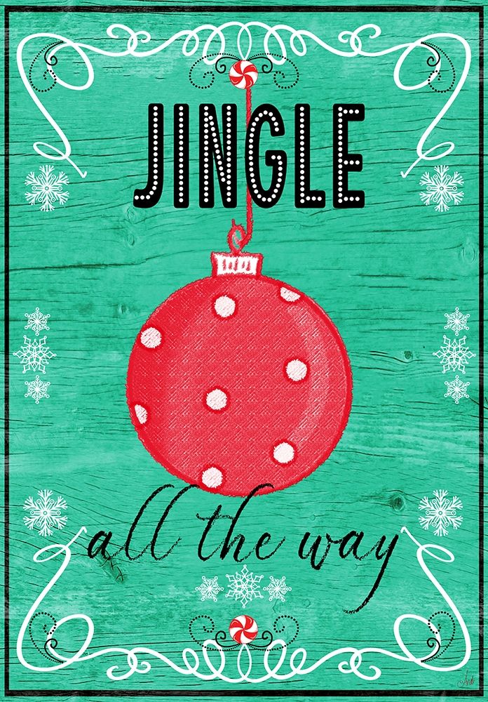 Jingle All The Way art print by Andi Metz for $57.95 CAD