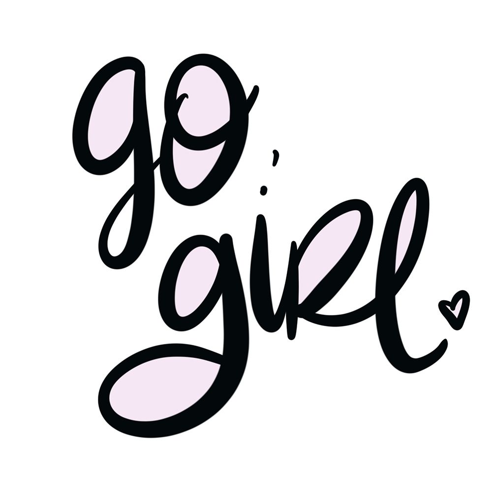 Go Girl art print by SD Graphics Studio for $57.95 CAD