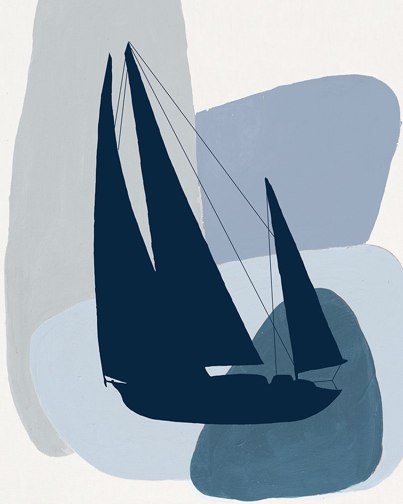 Modern Sails II art print by Patricia Pinto for $57.95 CAD