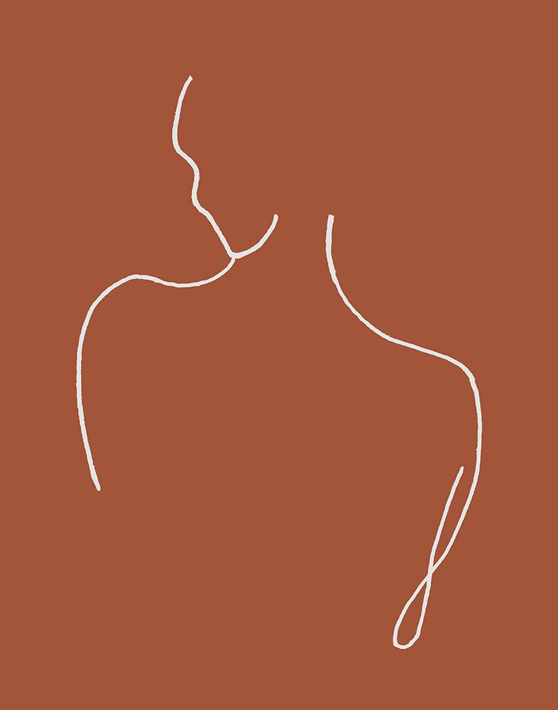 Silhouette On Terracotta art print by Patricia Pinto for $57.95 CAD
