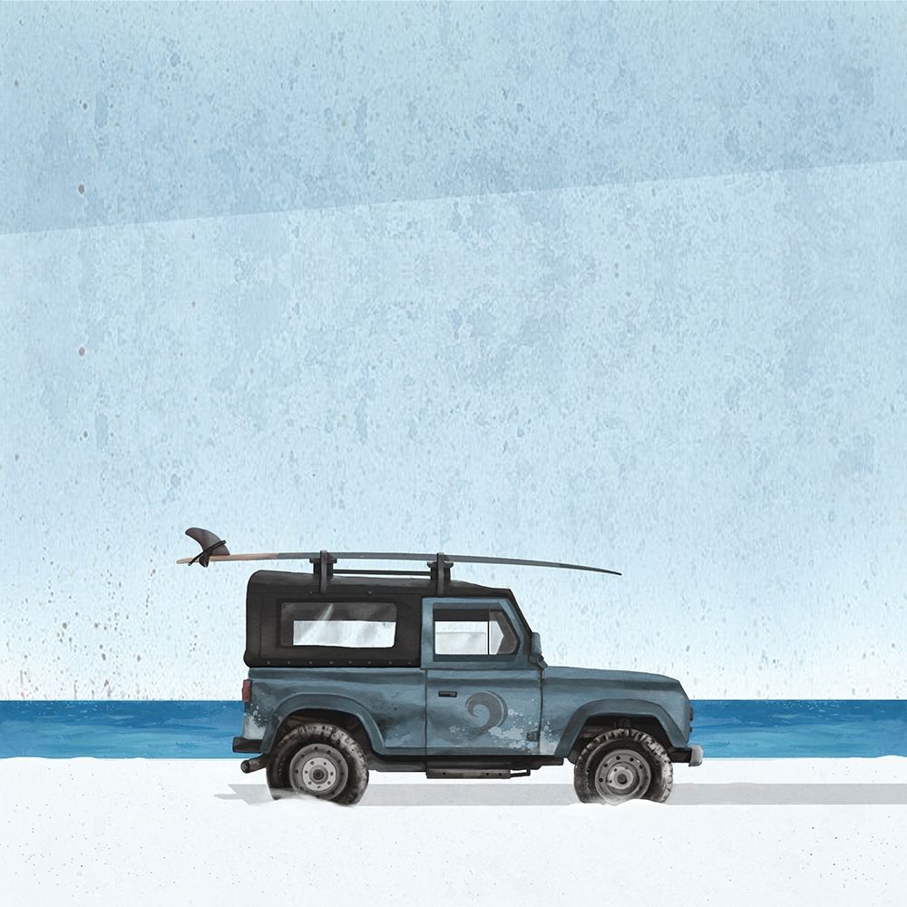 Surf Vehicle II art print by Lucca Sheppard for $57.95 CAD