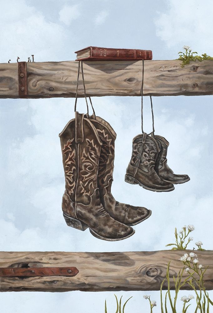 Family Boots art print by Lucca Sheppard for $57.95 CAD