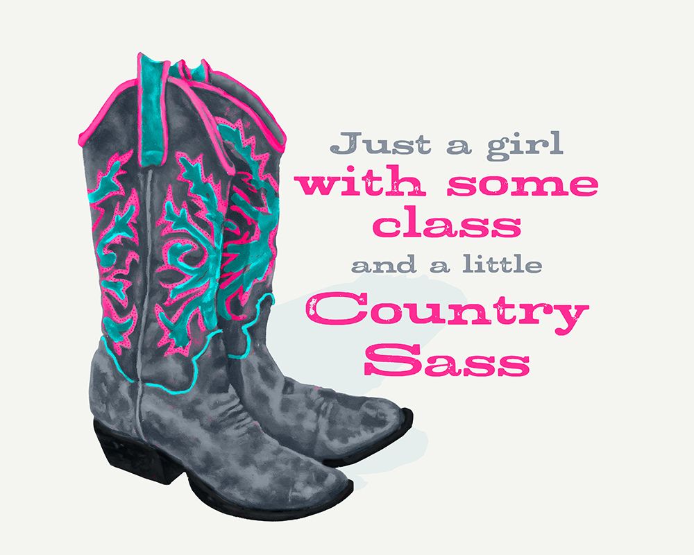 A Little Country Sass art print by Lucca Sheppard for $57.95 CAD