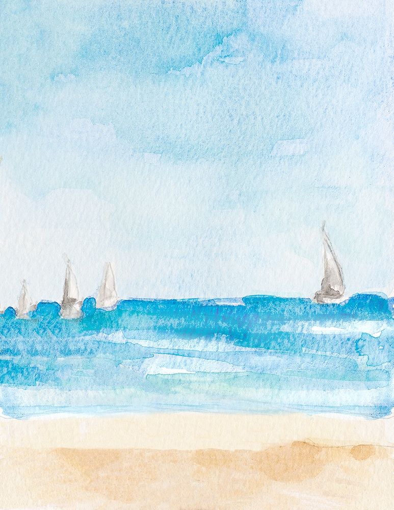 Windy Beach Day art print by Lanie Loreth for $57.95 CAD