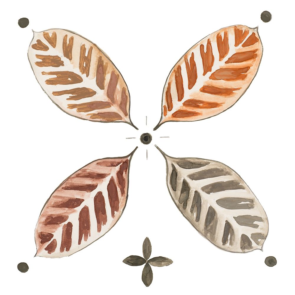 Sepia Leaves art print by Patricia Pinto for $57.95 CAD