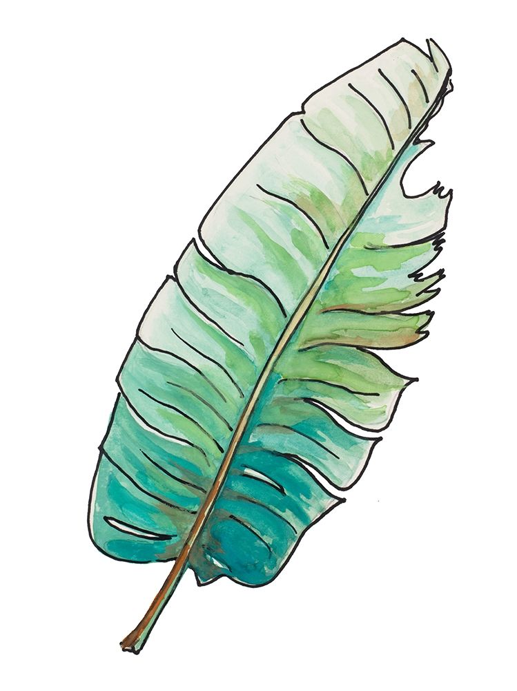 Travelers Palm Leaf art print by Patricia Pinto for $57.95 CAD