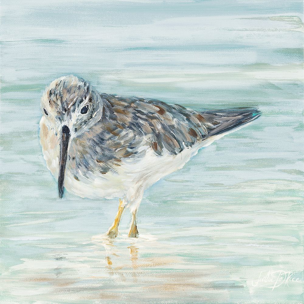 Sandpiper Shore I art print by Julie DeRice for $57.95 CAD