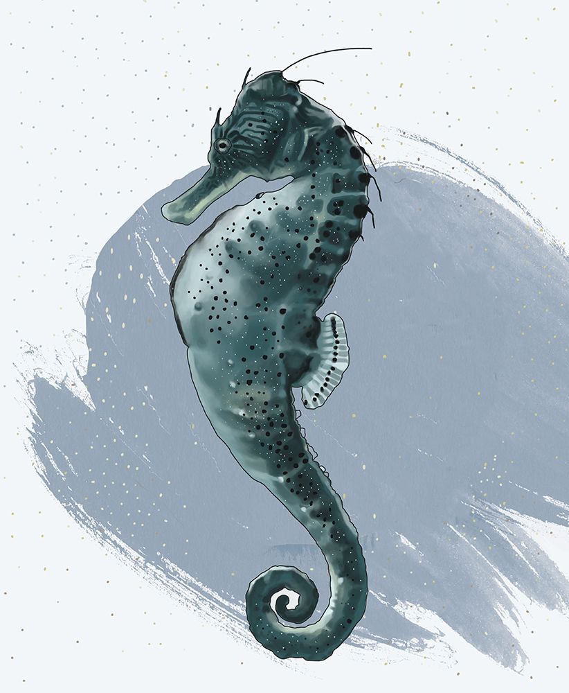 Seahorse art print by Lucca Sheppard for $57.95 CAD