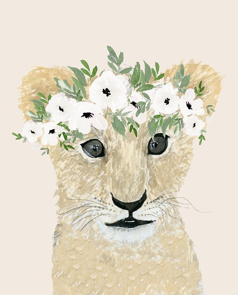 Little Lion art print by Lucille Price for $57.95 CAD