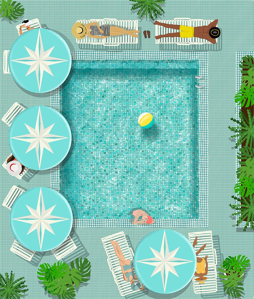 Vacation Time art print by Jen Bucheli for $57.95 CAD
