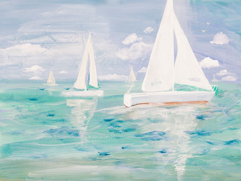 Nice Day For Sailing art print by Robin Maria for $57.95 CAD