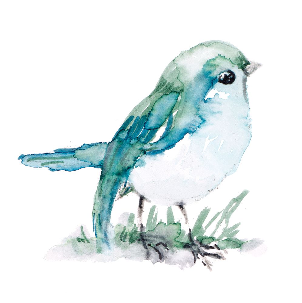 Spring Blue Bird I art print by Lanie Loreth for $57.95 CAD
