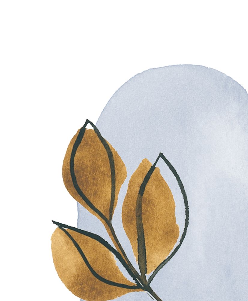 Mustard Leaves II art print by Lucille Price for $57.95 CAD